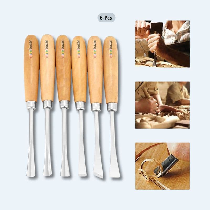Professional Wood Carving Hand Chisels Set for DIY Woodworking - View 3