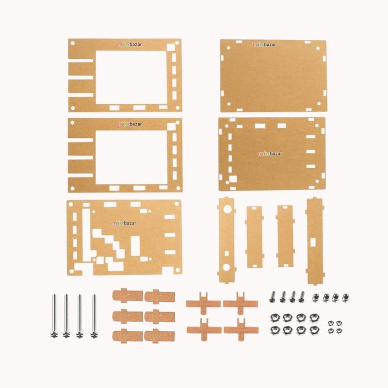 DIY Transparent Acrylic/Enclosure Case for DSO138 Oscilloscope - View 1