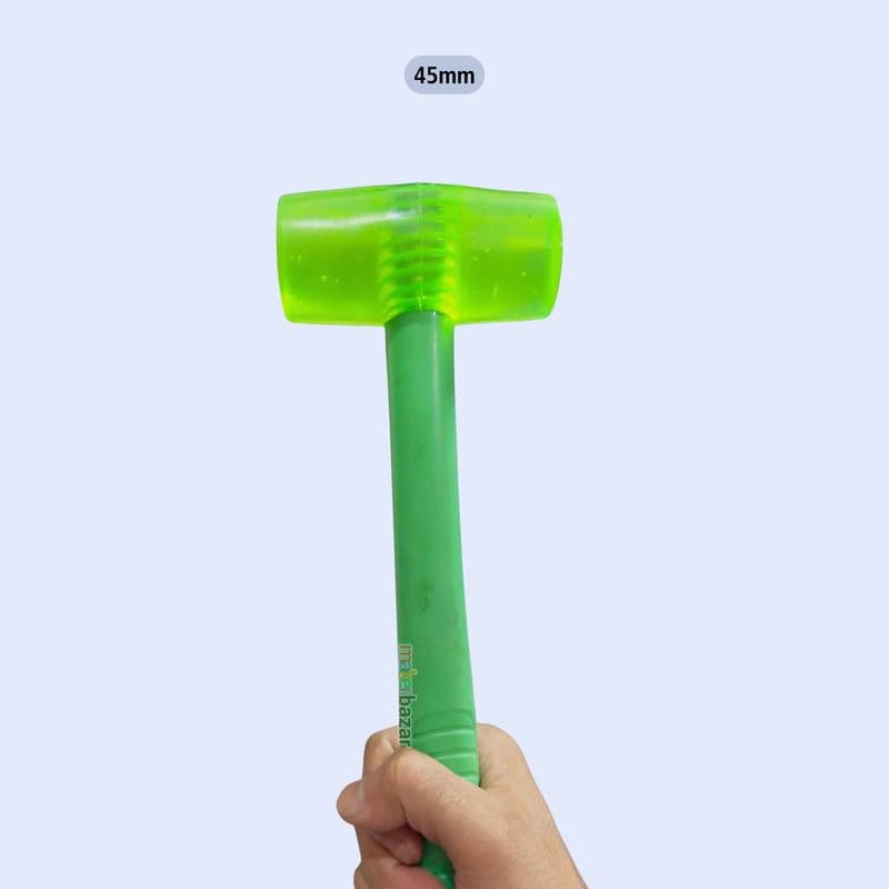 Rubber Hammer Soft Face Mallet for Woodworking and Tiles - View 3