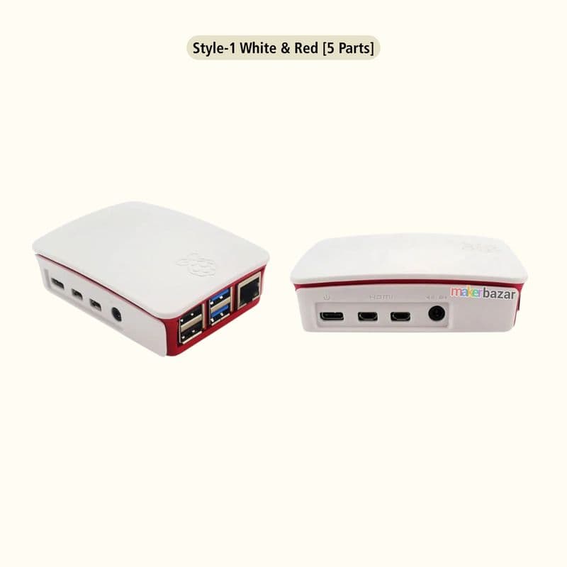RPI4 Case Enclosure for Raspberry Pi 4 - View 3