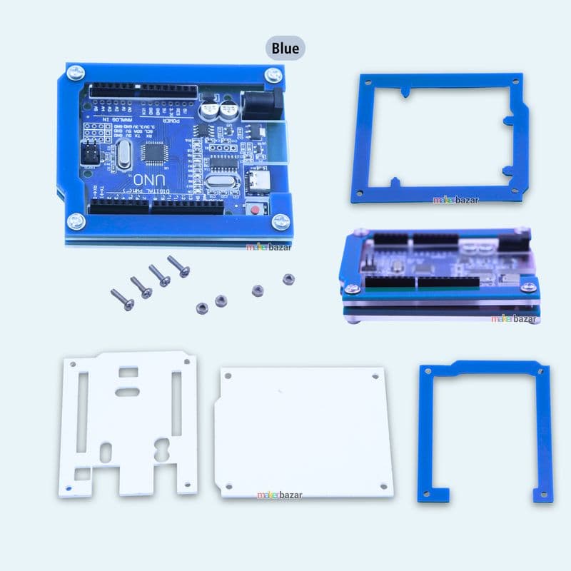 Arduino UNO Slim Protective Enclosure/Case - View 3