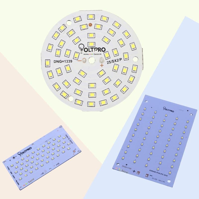 50W White Metal Core LED MCPCB - View 1