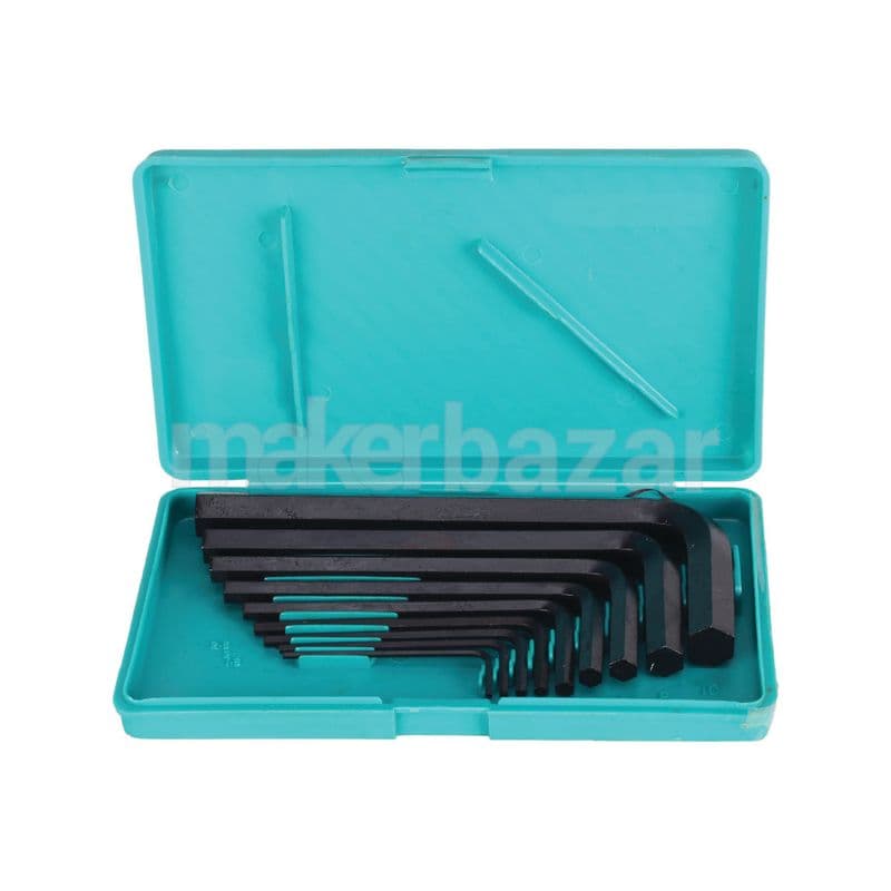 Taparia: KM9V Allen Key Set Black Finish (Pack of 9) - View 1