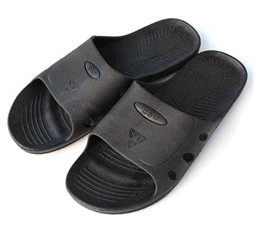 Antistatic ESD Slipper Blue/Black - View 3