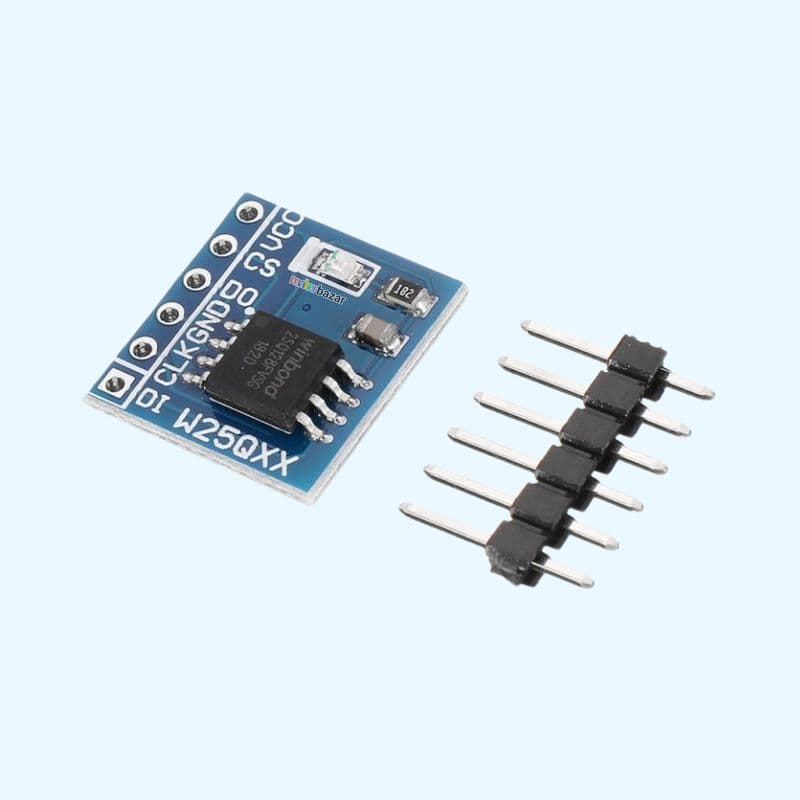 W25QXX SPI Flash Storage Module External Memory - View 2