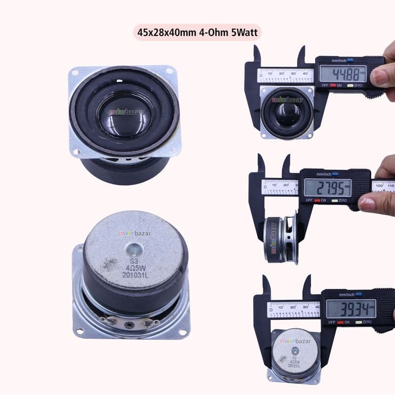 1.75-Inch External Magnet Speaker Driver with Frame - View 2