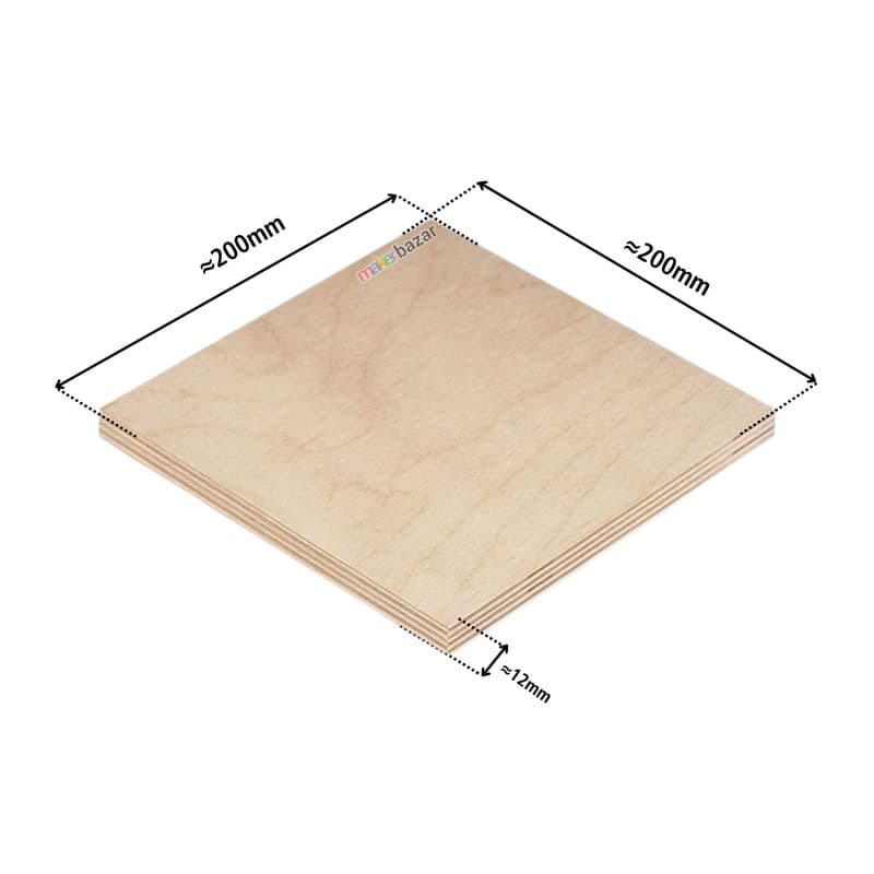 High Quality Wooden Brown Plywood Plank - View 3