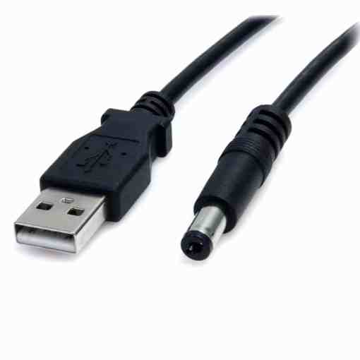 USB to DC Plug Converter Wire Cable 5.5x2.1mm - View 1