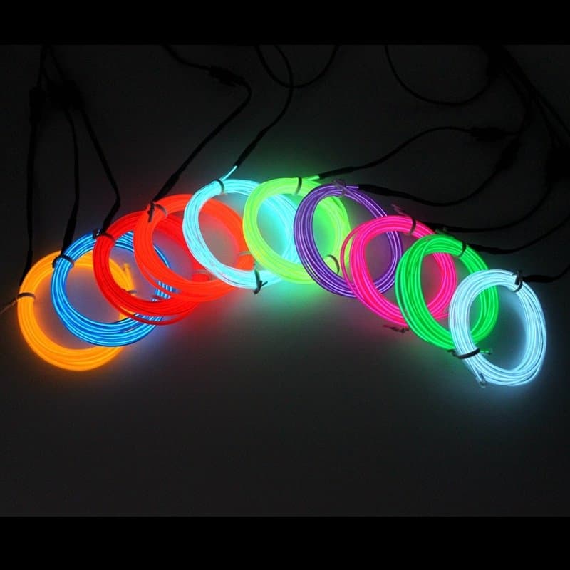 Neon Flexible Rope/Tube/Wire/String Waterproof LED Strip (5 Meter) - View 1