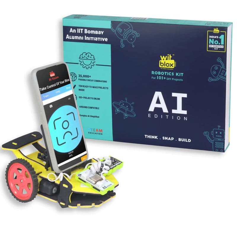 WitBlox Mega DIY Robotics Kit with Artificial Intelligence Edition [AI] - View 1