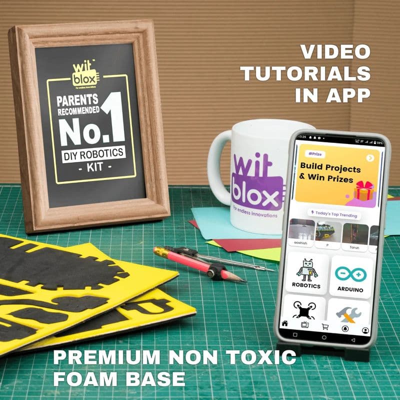 WitBlox Mega DIY Robotics Kit with Artificial Intelligence Edition [AI] - View 3