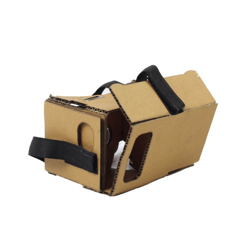 Laser Cut Cardboard VR Box DIY Project - View 1