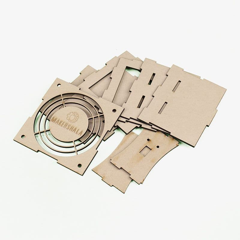 Laser Cut Casing for Air Purifier DIY Project - View 2