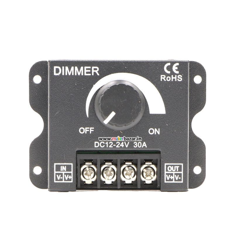 LED Switch Dimmer Controller DC 12V 24V 30A 360W 720W for Led Strip - View 3
