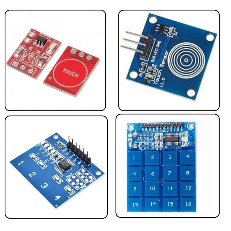Capacitive Touch Sensor Switch Module - View 1
