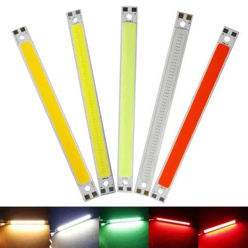 100mmx5mm 4v COB LED Light Bar Strip - Cool White - View 3