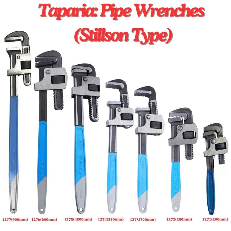 Taparia: Pipe Wrenches (Stillson Type) - View 1