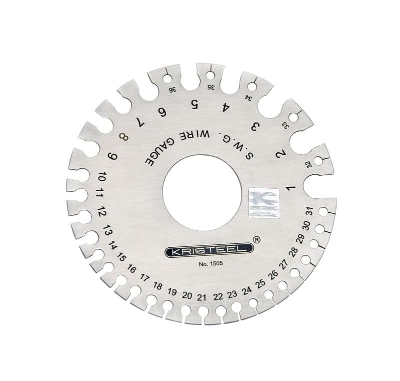 Kristeel: 1505 S.W.G Wire Gauge Heavy-Duty Measuring Wheel (01-31) - View 1