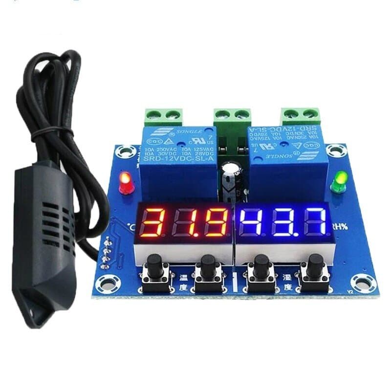 XH-M452 Temperature and Humidity Controller Module - View 3