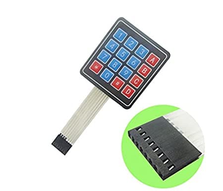 Universal Key Matrix Module Membrane Switch Keypad [Flexible] - View 2