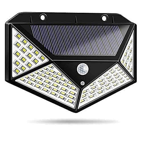 [Type 2] 100 LED Solar Motion Sensor Wall Light - View 1