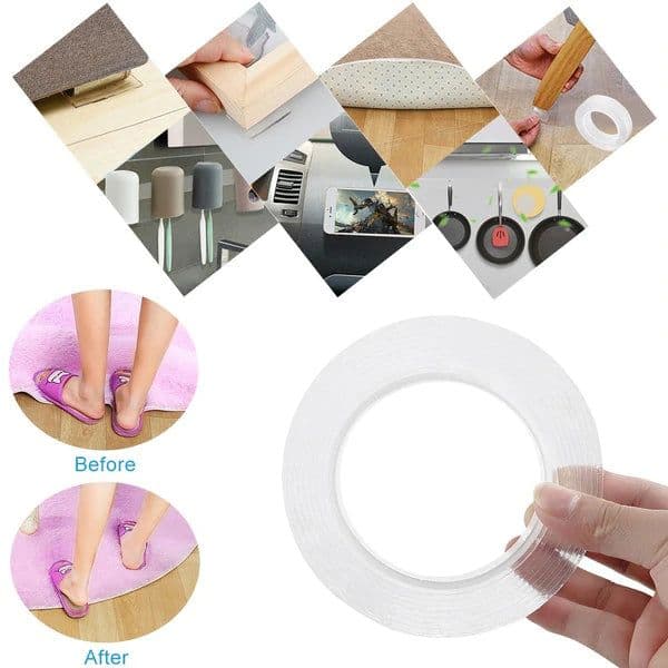 10mm Double-Sided Transparent Traceless Grip Tape - View 3