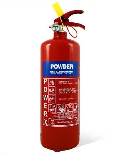 2KG ABC Dry Powder Type Fire Extinguisher for Makerspace/ Home Use - View 1