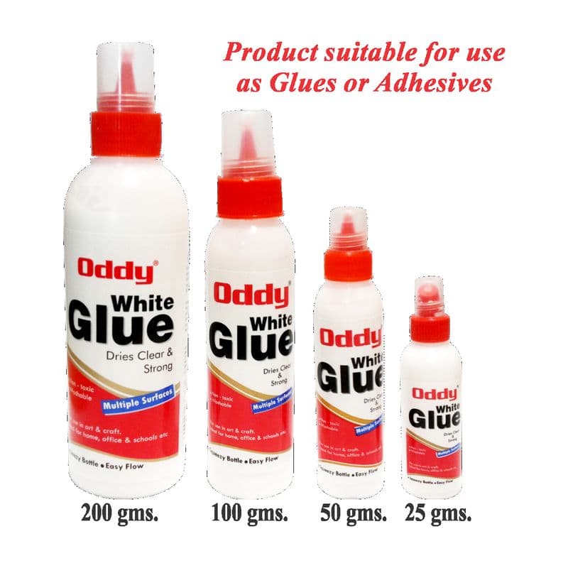 Oddy: WG White Glue Bottles Craft Adhesive - View 1