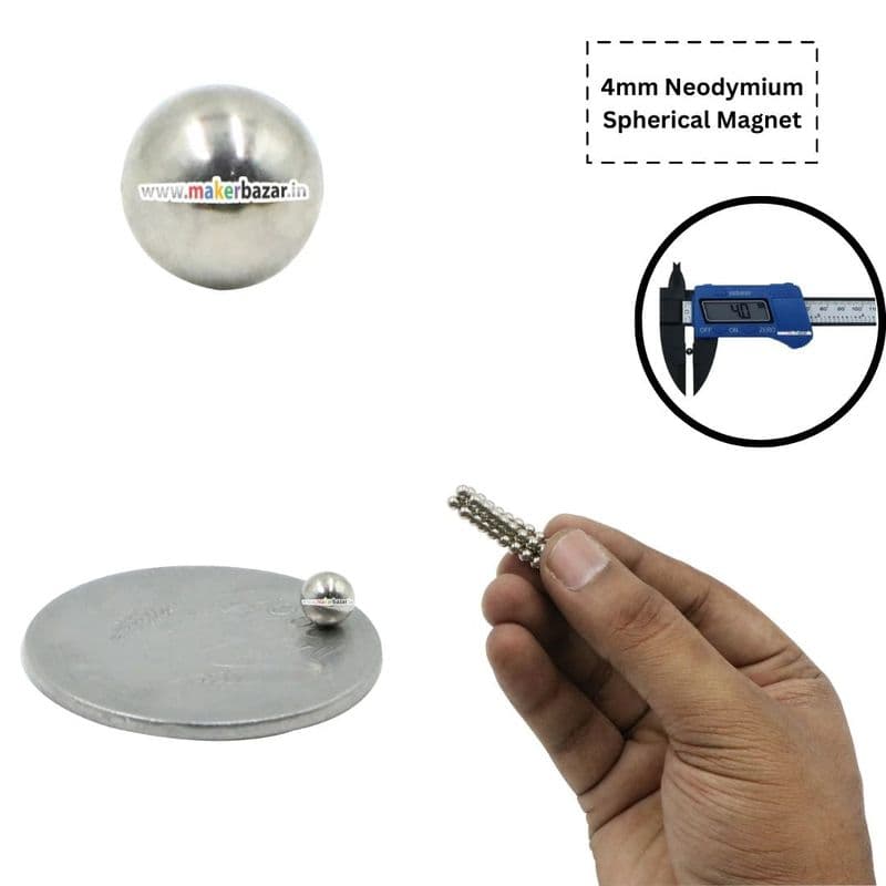 Neodymium Spherical Magnet - View 2