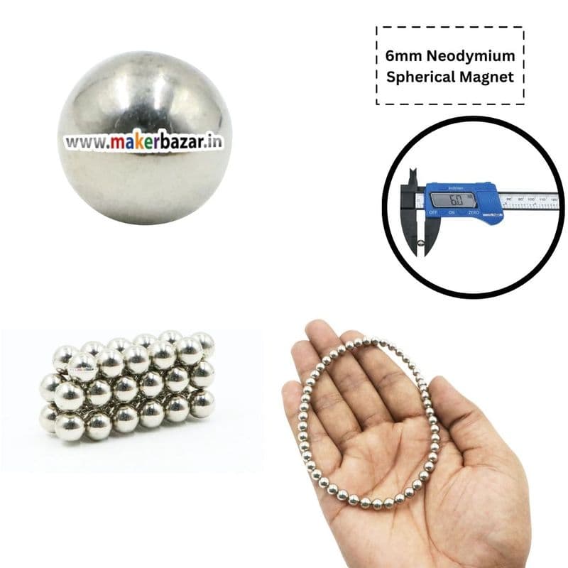 Neodymium Spherical Magnet - View 3