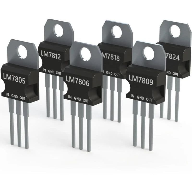 STMicroelectronics: 78xx Series Positive Linear Voltage Regulator TO-220 IC - View 2