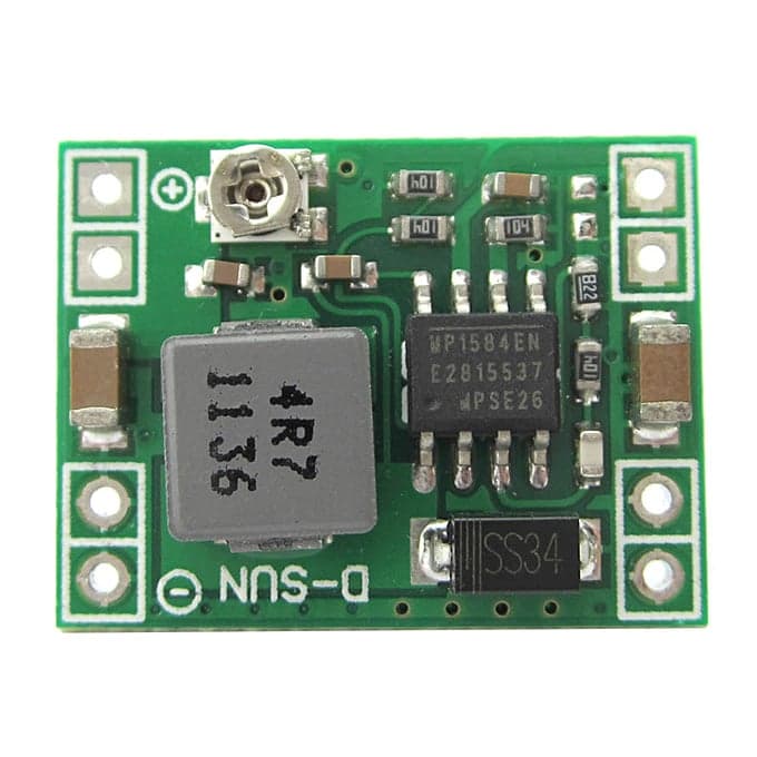 Mini MP1584 DC-DC 3A Adjustable Buck Module - View 2