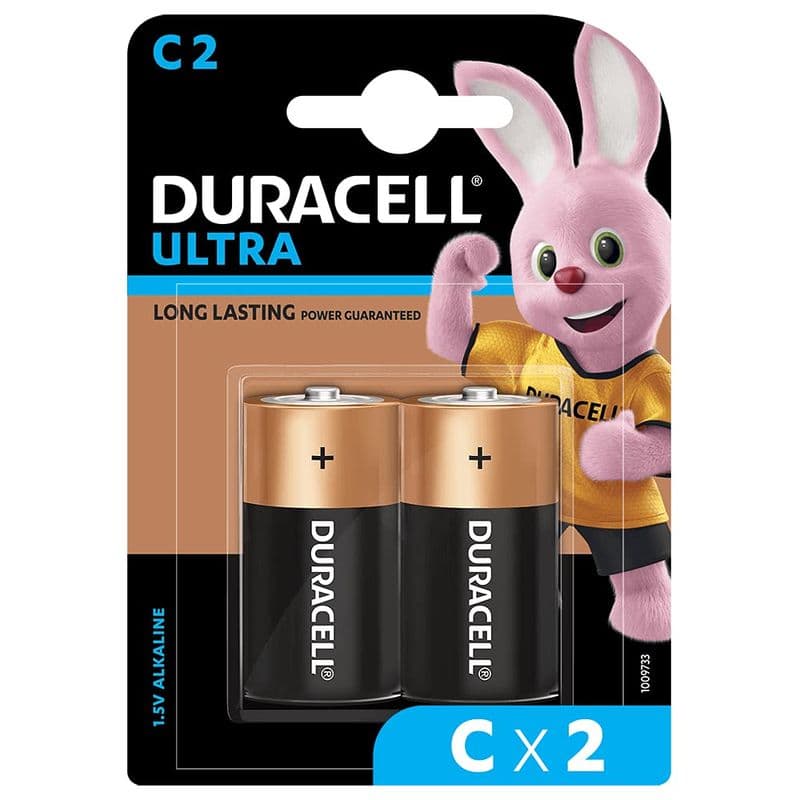 Duracell: Ultra C2 R14 Alkaline Battery Non-Rechargeable Cell (Pack of 2) - View 1