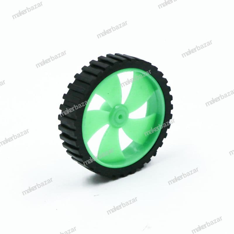 Robotic DC Small BO Wheels 4.5cm x 1.2cm - View 2