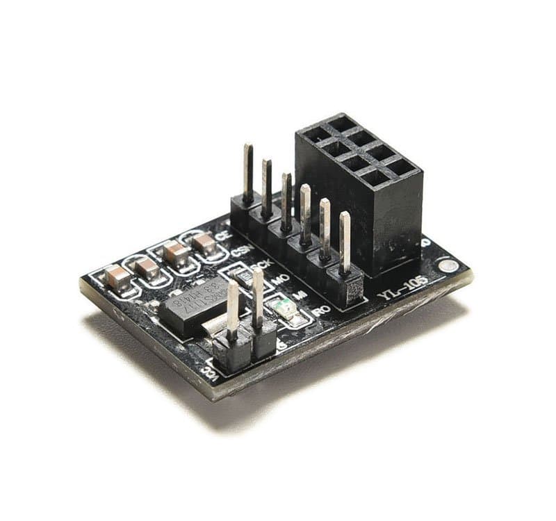 3.3V Adapter Board for 24L01 Wireless Module - View 1