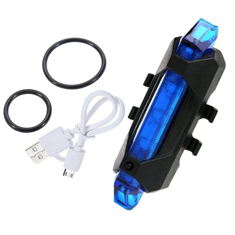 Waterproof USB Rechargeable Bike Light Tail Lamp for Safe Night Cycling - View 3
