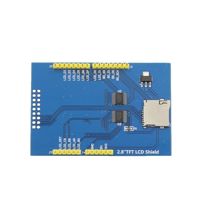 2.8Inch ILI9341 TFT Full-color Touch Screen Shield 320×240 Support UNO MEGA2560 - View 3