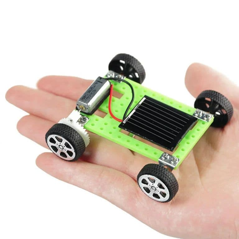 Mini Solar Powered DIY Toy Car Kit - View 2