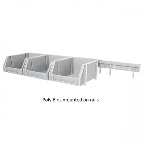 Alkon: PBR-205 Poly Bins & Rails - View 2