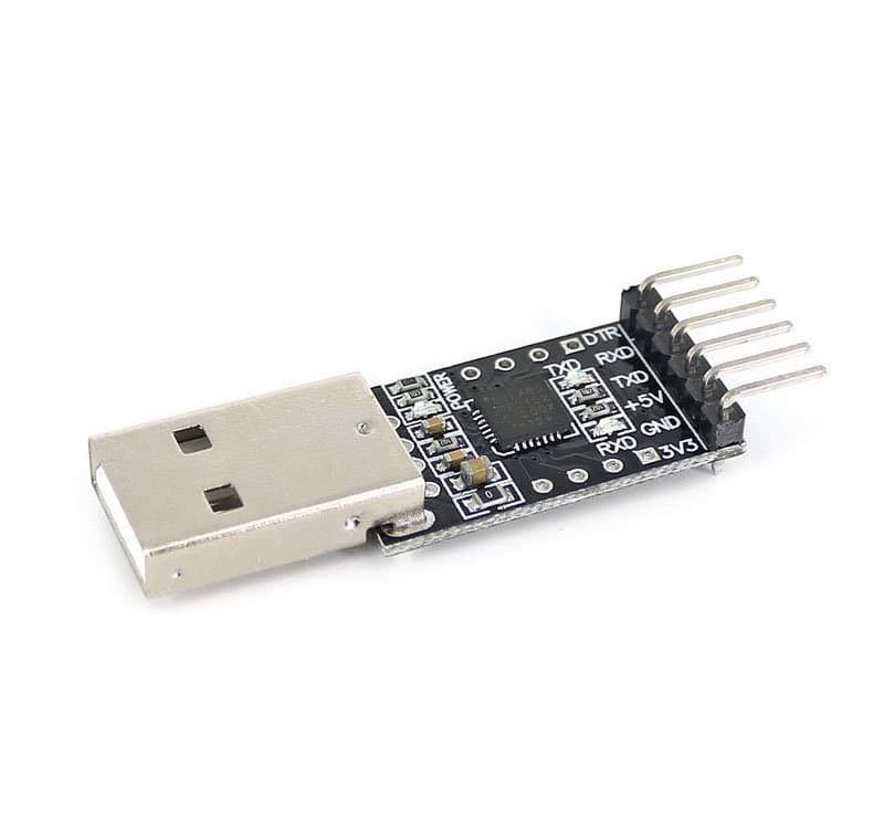 CP2102 (6-pin) USB 2.0 to TTL UART serial converter - View 3