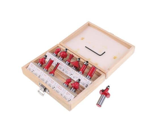 12pcs Milling Cutter Router Bit Set - View 2