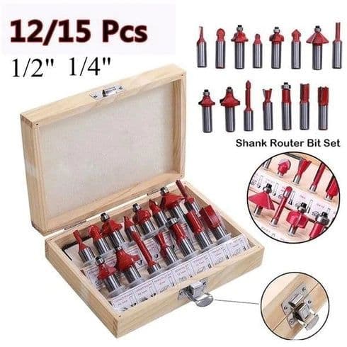 12pcs Milling Cutter Router Bit Set - View 3