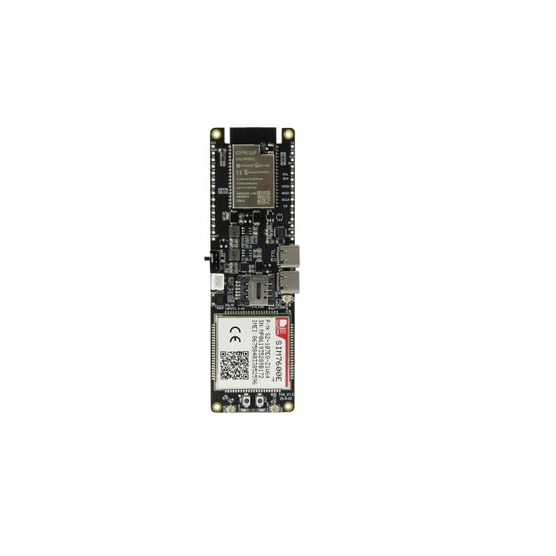 TTGO SIM7600E-H Module ESP32- WROVER-B Chip WiFi Bluetooth 18560 Battery Holder Solar Charge Development Board Unsoldered - View 1