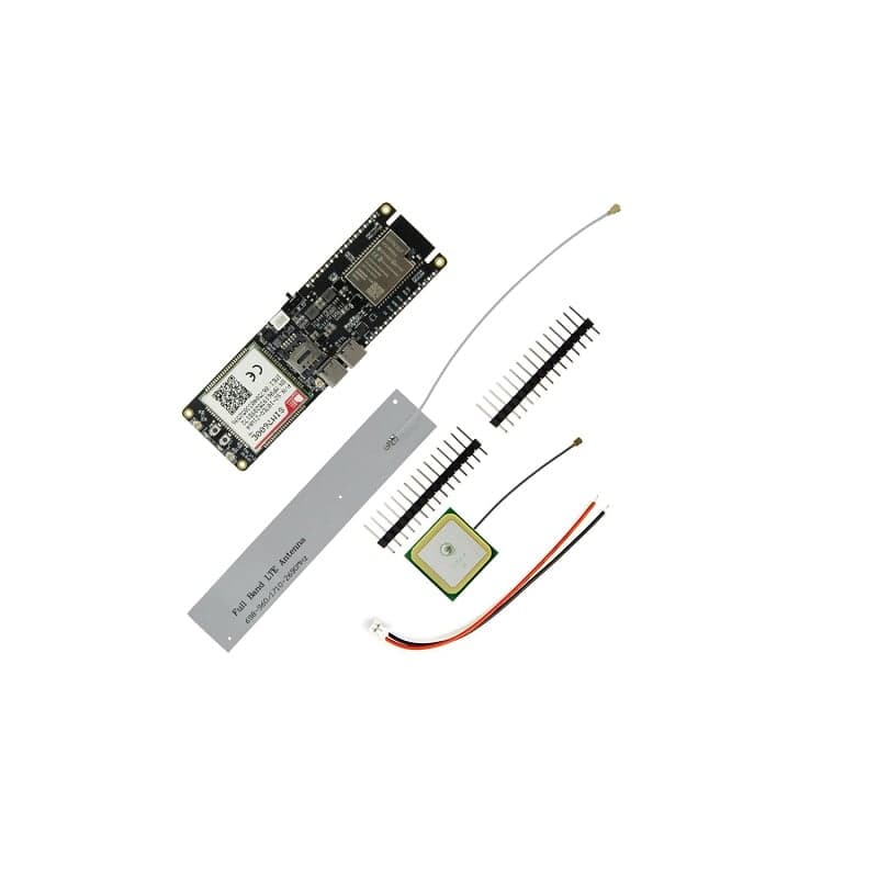 TTGO SIM7600E-H Module ESP32- WROVER-B Chip WiFi Bluetooth 18560 Battery Holder Solar Charge Development Board Unsoldered - View 2
