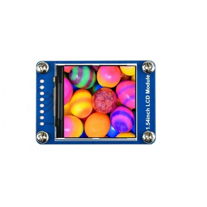 Waveshare: 18079 1.54inch LCD Display Module, IPS, 65K RGB, 240x240 - View 1