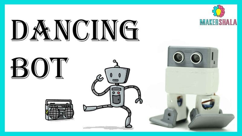3D Printed Casing for Dancing Robot DIY Project - View 3