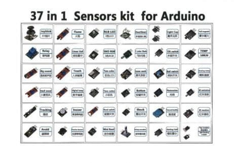 37 in 1 Sensors Kit Combo for Arduino - View 3