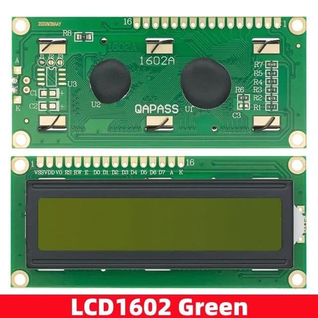 16x2 LCD1602 Parallel LCD Display (Without IIC) - View 3
