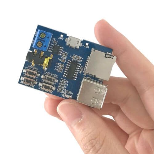 TF Card U Disk MP3 Format Decoder Board Module/Audio Player - View 1