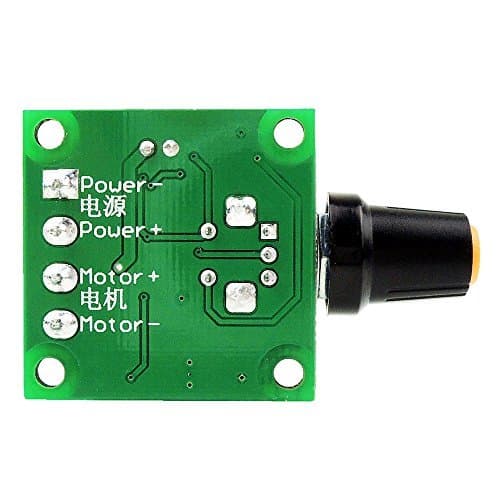 PWM DC Motor Speed Controller 1.8V/3V/5V/6V/12V - 2A - View 2